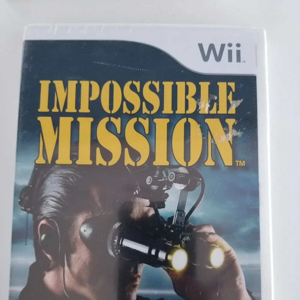 Wii Mint condition Mission impossible, never been oppened